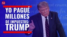 Yo pagu millones de impuestos, los mostrar cuando estn listos: Trump