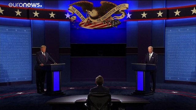 Trump e Biden trocam acusações e insultos