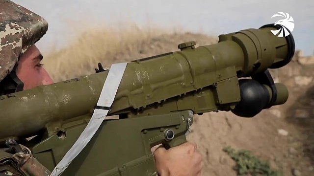 Azerbaijani Aircraft shot down with Igla Missile by Armenian Forces – Sep. 30, 2020