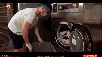 Avrasya Hamam - Havlu ve Peştemallerin Yıkanması