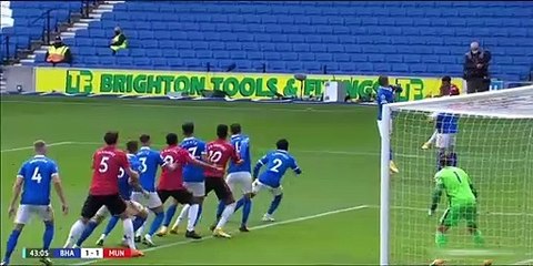 Brighton & Hove Albion 2 - 3 Manchester United