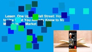 Lesen  One Up On Wall Street: How to Use What You Already Know to Make Money in the Market Voll