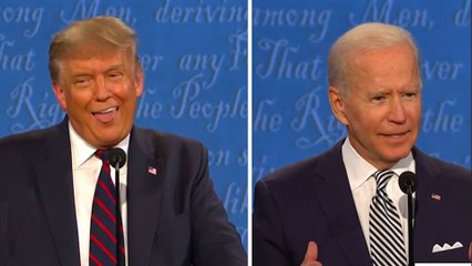 “Vous allez la fermer ?” : les temps forts du premier débat télévisé entre Trump et Biden