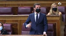 Casado exige retirar las críticas al Rey del diario de sesiones