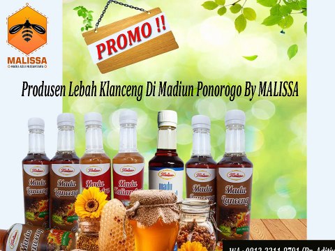 GROSIR !! WA : 0813-3211-8791 (Tsel)	Distributor Harga Madu Klanceng Di Madiun Ponorogo By MALISSA,