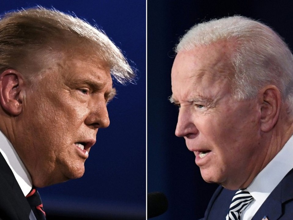 Streitgespräch: So nennt Joe Biden Präsident Donald Trump im Fernsehen