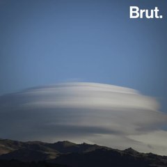 Rare "UFO-shaped" Clouds