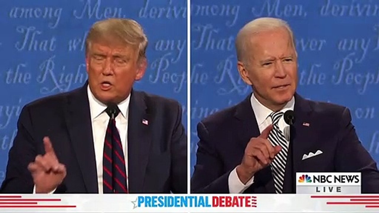 Joe Biden VS Donald Trump [Watch the best moments] - First Presidential Debate