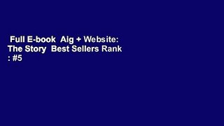 Full E-book  Aig + Website: The Story  Best Sellers Rank : #5
