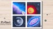 How to draw easy and beautiful universe painting in four parts __ Pallavi Drawin