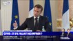 Emmanuel Macron sur les mesure sanitaires: "Chaque mesure prise a un temps de vie de 15 jours car c'est le temps qui permets de voir son efficacité"