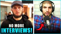 Khabib's manager BANS Ariel Helwani from interviewing Khabib & his other fighters, Max Holloway