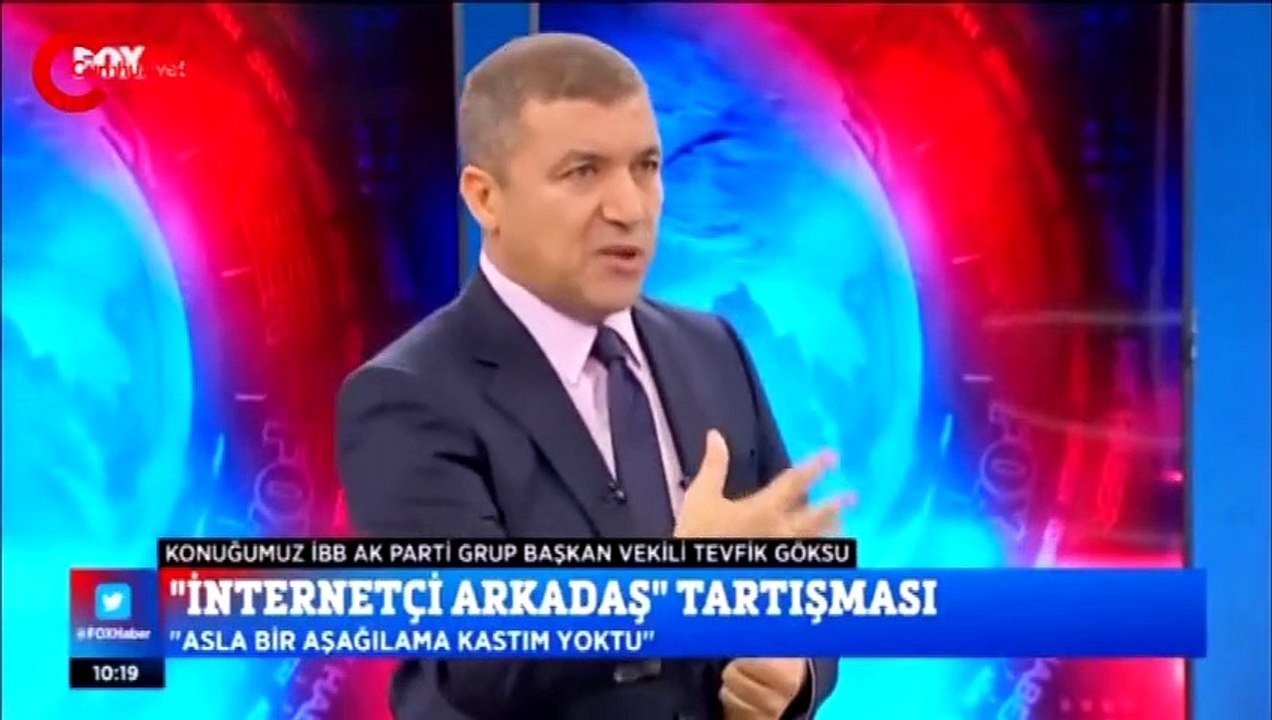 Esenler Belediye Başkanı Tevfik Göksu'nun canlı yayında zor anları