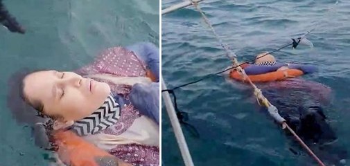 Llevaba dos años desaparecida y la encuentran flotando en medio del mar… ¡Viva!