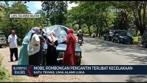 Rombongan Pengantin Tabrakan Beruntun Satu Tewas