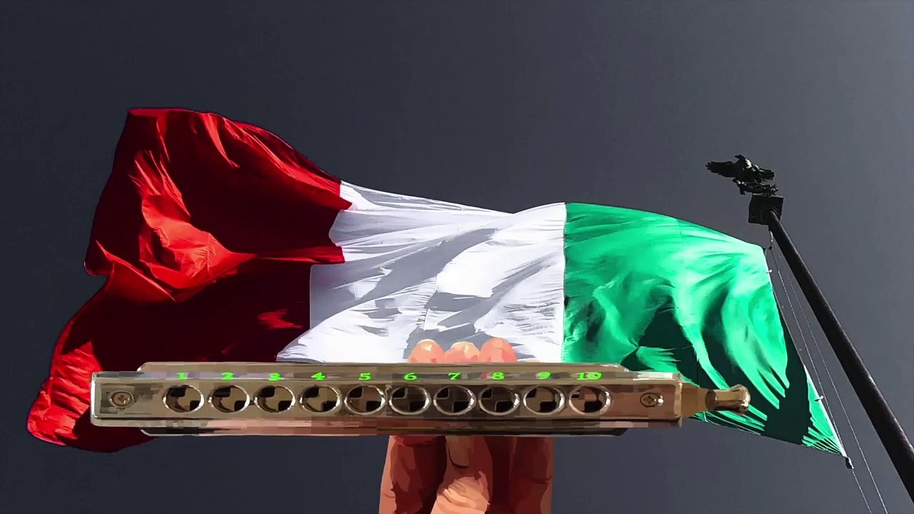 How to Play Bella Ciao on a Chromatic Harmonica Part 2