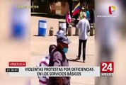 Venezuela: se registran protestas en 19 estados por falta de servicios básicos