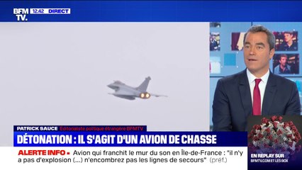 Détonation entendu à Paris: un Rafale a franchi le mur du son pour porter assistance à un aéronef