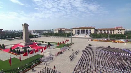 China homenajea a sus caídos