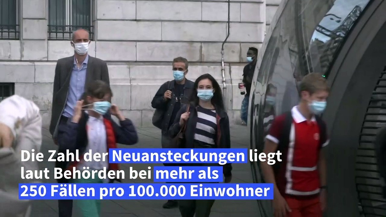 Corona-Lage in Paris verschlechtert sich