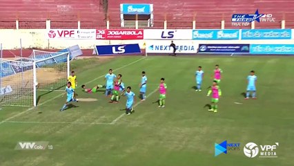 Highlights | Sanna Khánh Hòa BVN – Đồng Tháp | Siêu phẩm đá phạt, áp sát ngôi đầu | VPF Media