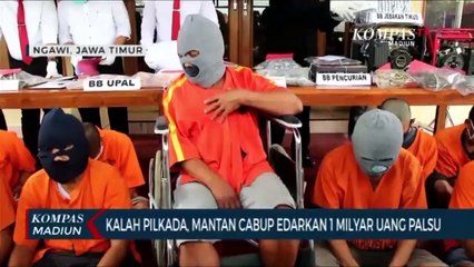 Kalah Pilkada, Mantan Cabup Edarkan 1 Milyar Uang Palsu