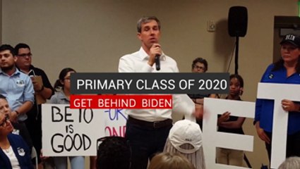 Democratic Primary Class of 2020 Get Behind Biden