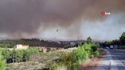 Manisa'daki orman yangını kontrol altına alındı