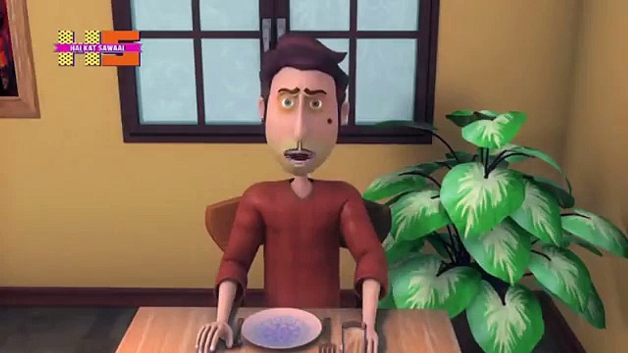 HALAKAT SAWAL FUNNY CARTOON CLIP IN HINDI//TRY NOT TO LAUGH CHALLENGE