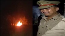 Caught on Cam: Policeman smiling during victim's cremation