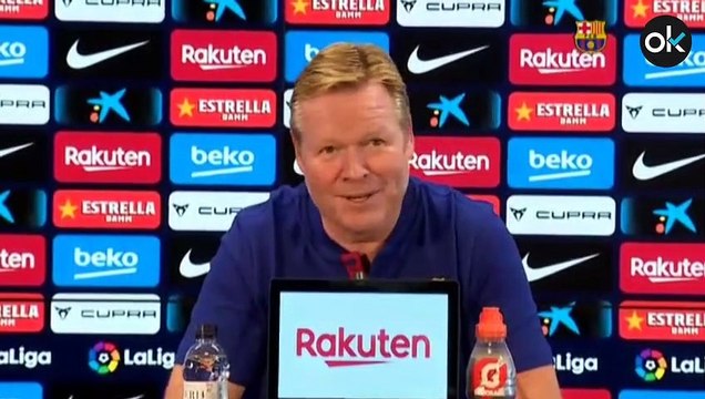 Koeman: No sé si después de las declaraciones de Messi voy a tener una vida tranquila