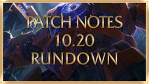 League of Legends Patch 10.20 Notes Rundown (OV)
