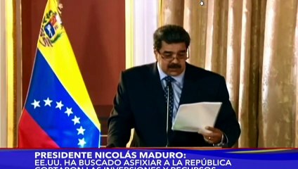 Venezuela sufrió caída del 99% de ingresos petroleros entre 2014 y 2019, dice Maduro