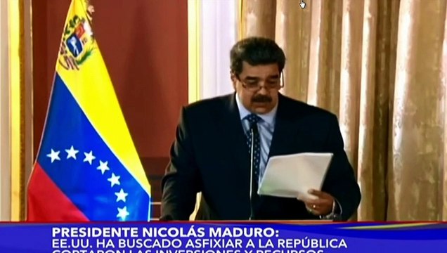 Venezuela sufrió caída del 99% de ingresos petroleros entre 2014 y 2019, dice Maduro