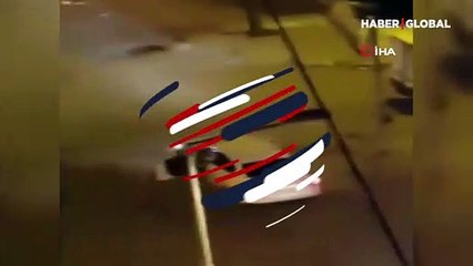 Otomatik tüfekle kahvehaneyi tarayan zanlı kamerada