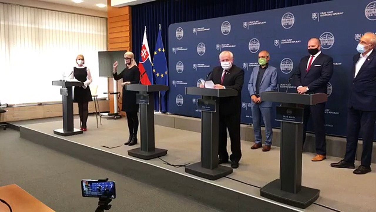ZÁZNAM: Brífing J. Mičovského a E. Hegera