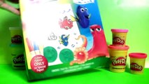 Play Doh Carimbos da Disney Procurando Dory Crayola em Portugues BR Brasil Toys Play-Doh Clay Sticks