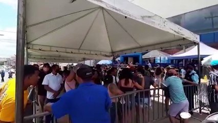 Auxílio Emergencial: Movimento na  agência da Caixa segue intenso em Palmares