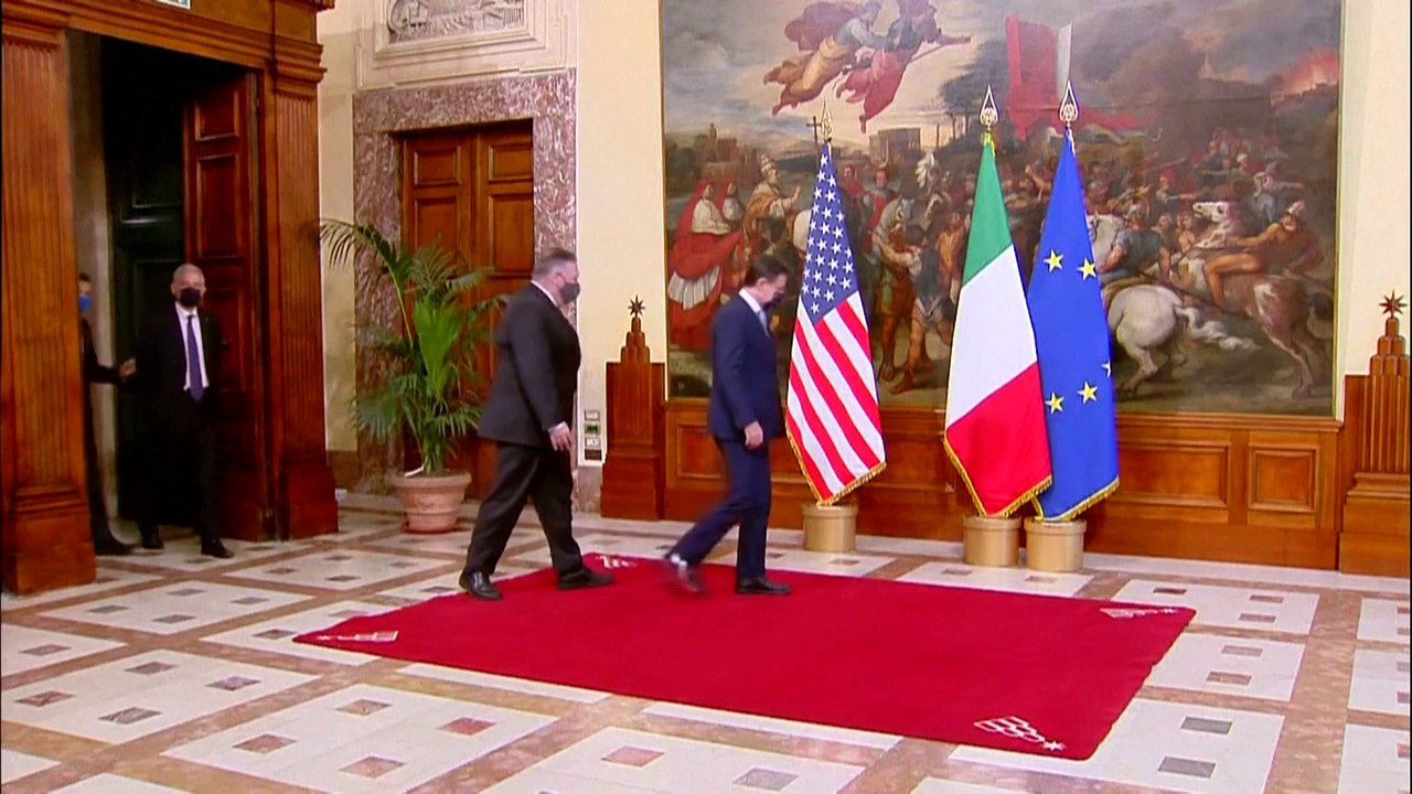 US-Außenminister Pompeo in Italien