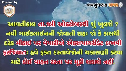 Navgujarat Samay News Fatafat on 30 September 2020, Evening Update