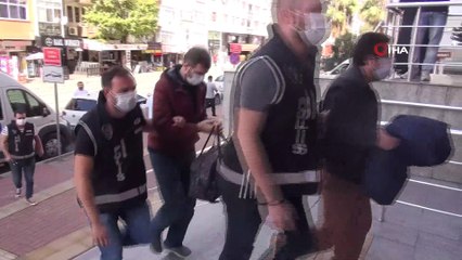 Firari 4 FETÖ şüphelisi Kocaeli'de adliyeye sevk edildi