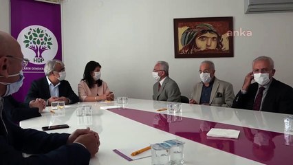 Eski SHP Genel Başkanı Karayalçın'dan HDP'ye ziyaret