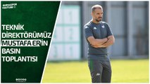 Teknik Direktörümüz Mustafa Er Tuzlaspor Maçı Öncesi Açıklamalarda Bulundu