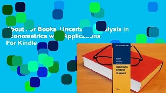 About For Books Uncertainty Analysis in Econometrics with Applications For Kindle