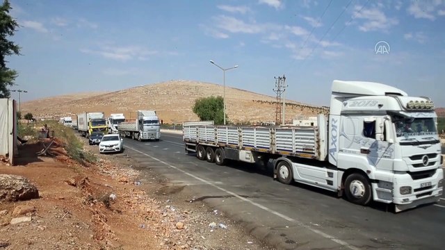 Cilvegözü Sınır Kapısı'ndan yardım geçişleri sürüyor - HATAY
