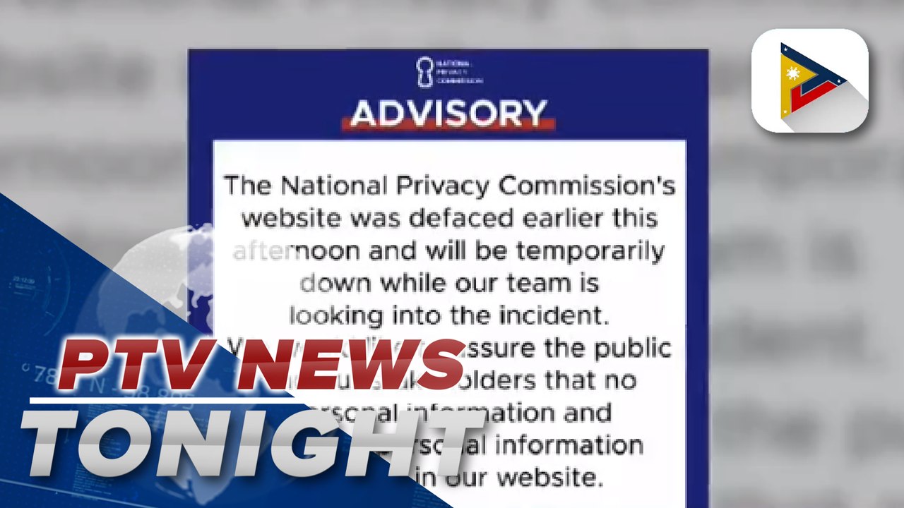 NPC website defaced, site temporarily down