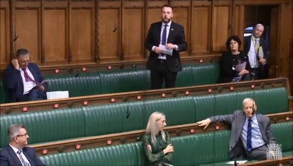 下载视频: Derry MP Colum Eastwood asks Brandon Lewis if paratrooper who shot school girl Majella O'Hare should be immune from prosecution