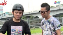 Hoàng Rapper xanh mặt với bộ môn đạp xe nghệ thuật Fixed Gear