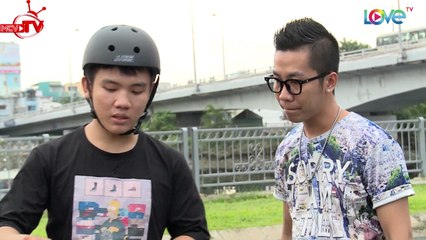 Hoàng Rapper xanh mặt với bộ môn đạp xe nghệ thuật Fixed Gear