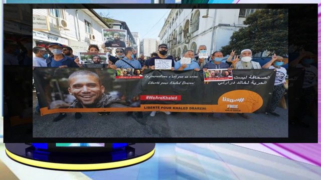 6E RASSEMBLEMENT DE SOLIDARITÉ AVEC KHALED DRARENI - “Nous ne baisserons pas les - Algérie -2020